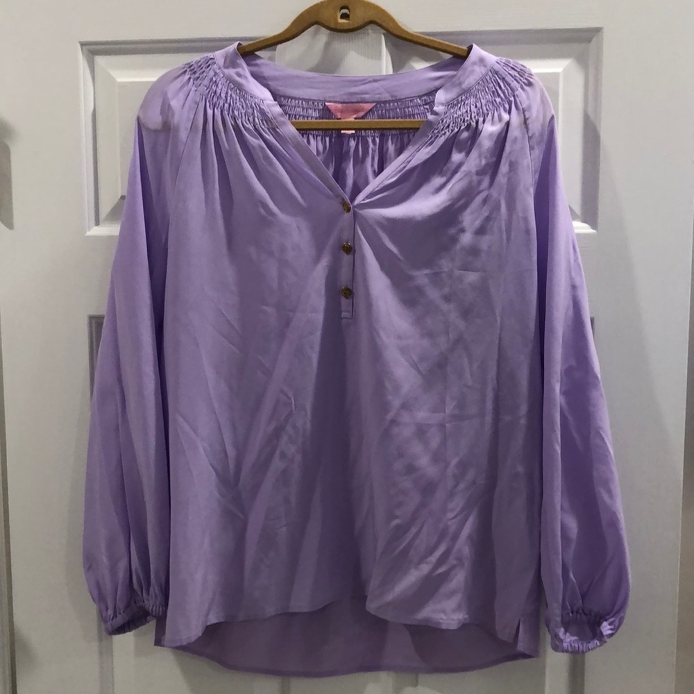 Lilly Pulitzer silk top